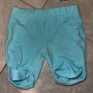 Blue soft shorts